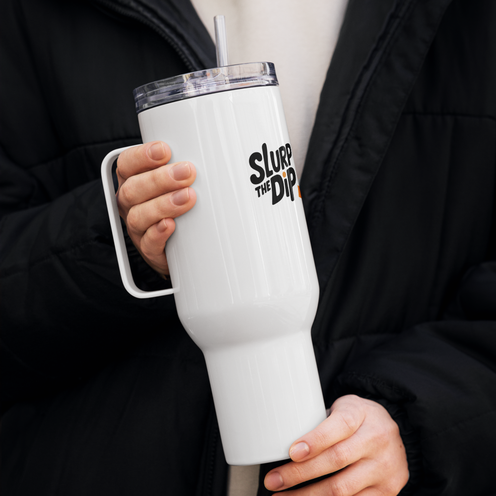 Bitcoin Slurp the Dip Travel Mug