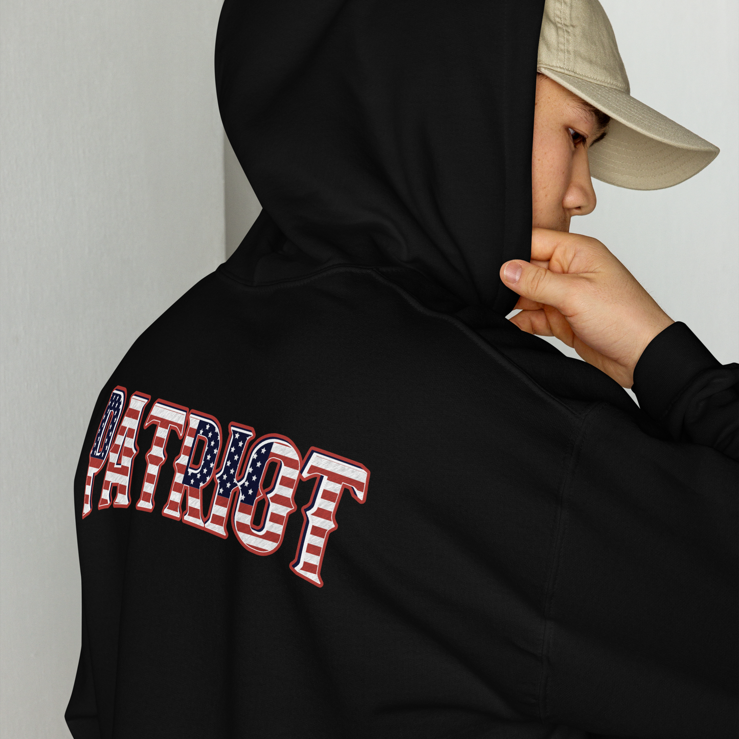 Patriot Embrioded Hoodie