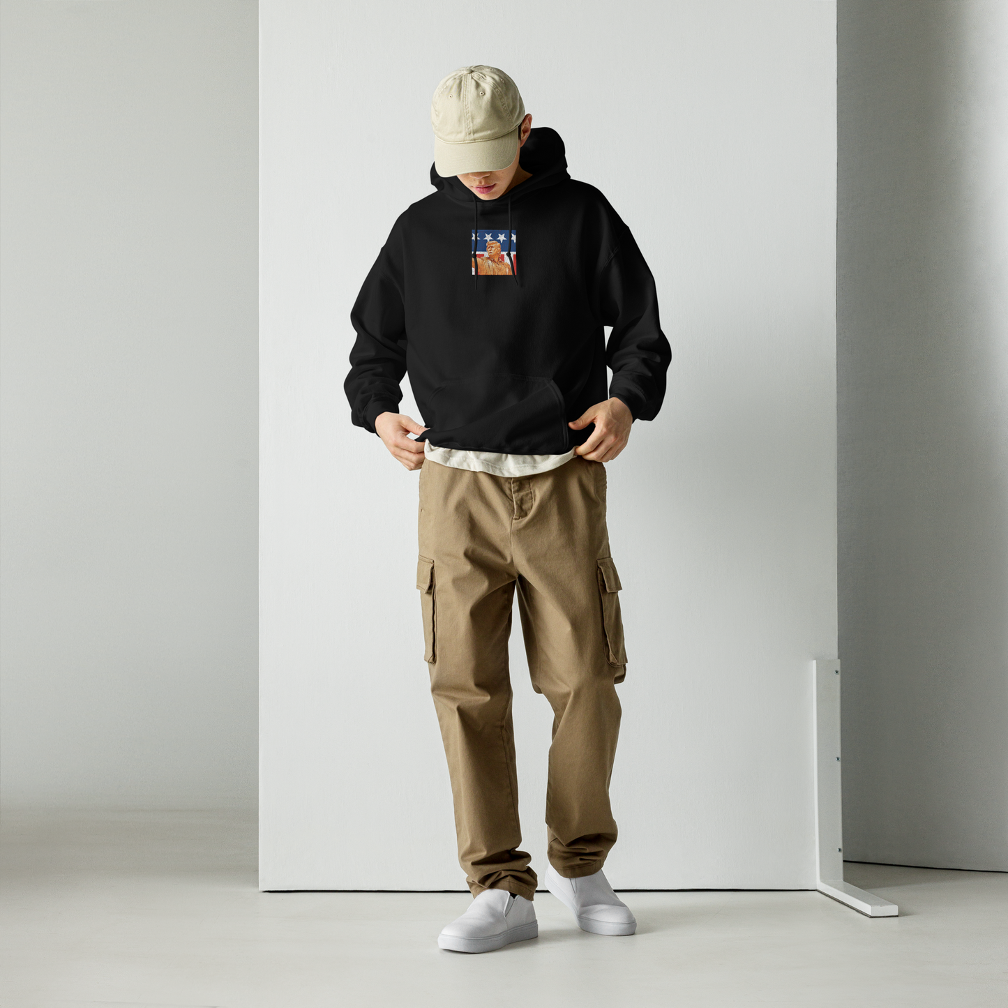 Patriot Embrioded Hoodie