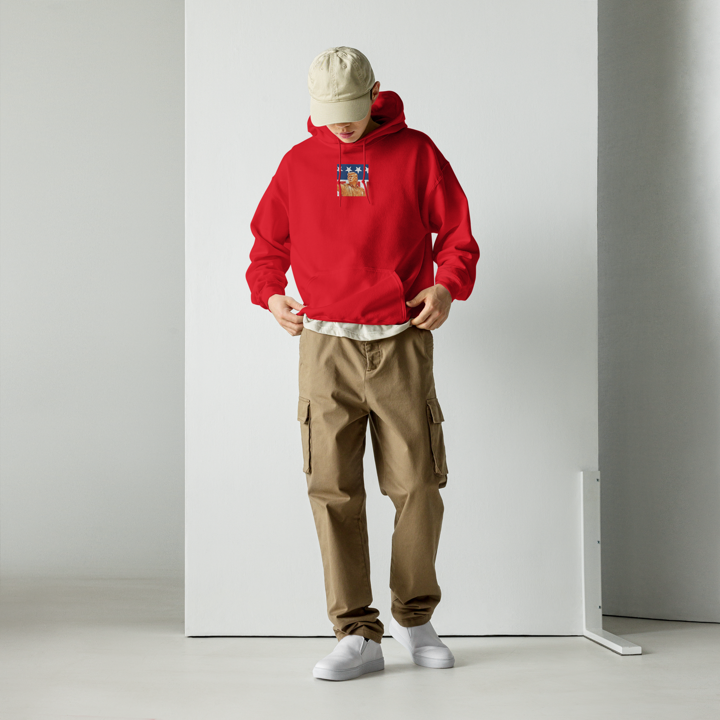 Patriot Embrioded Hoodie
