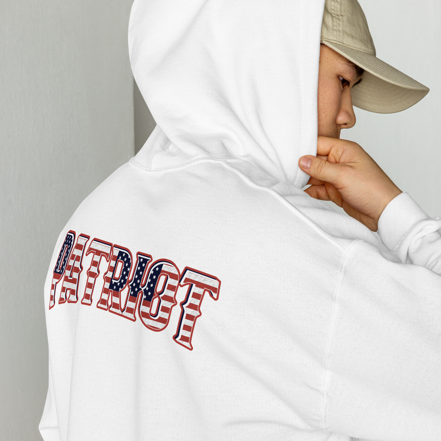 Patriot Embrioded Hoodie